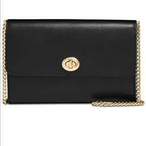 Coach Turnlock Chain Crossbody